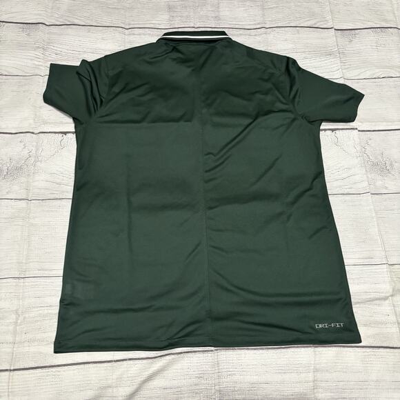Nike Dri Fit Michigan State Spartans Mens Size Large Polo Shirt Golf Casual - Picture 8 of 8
